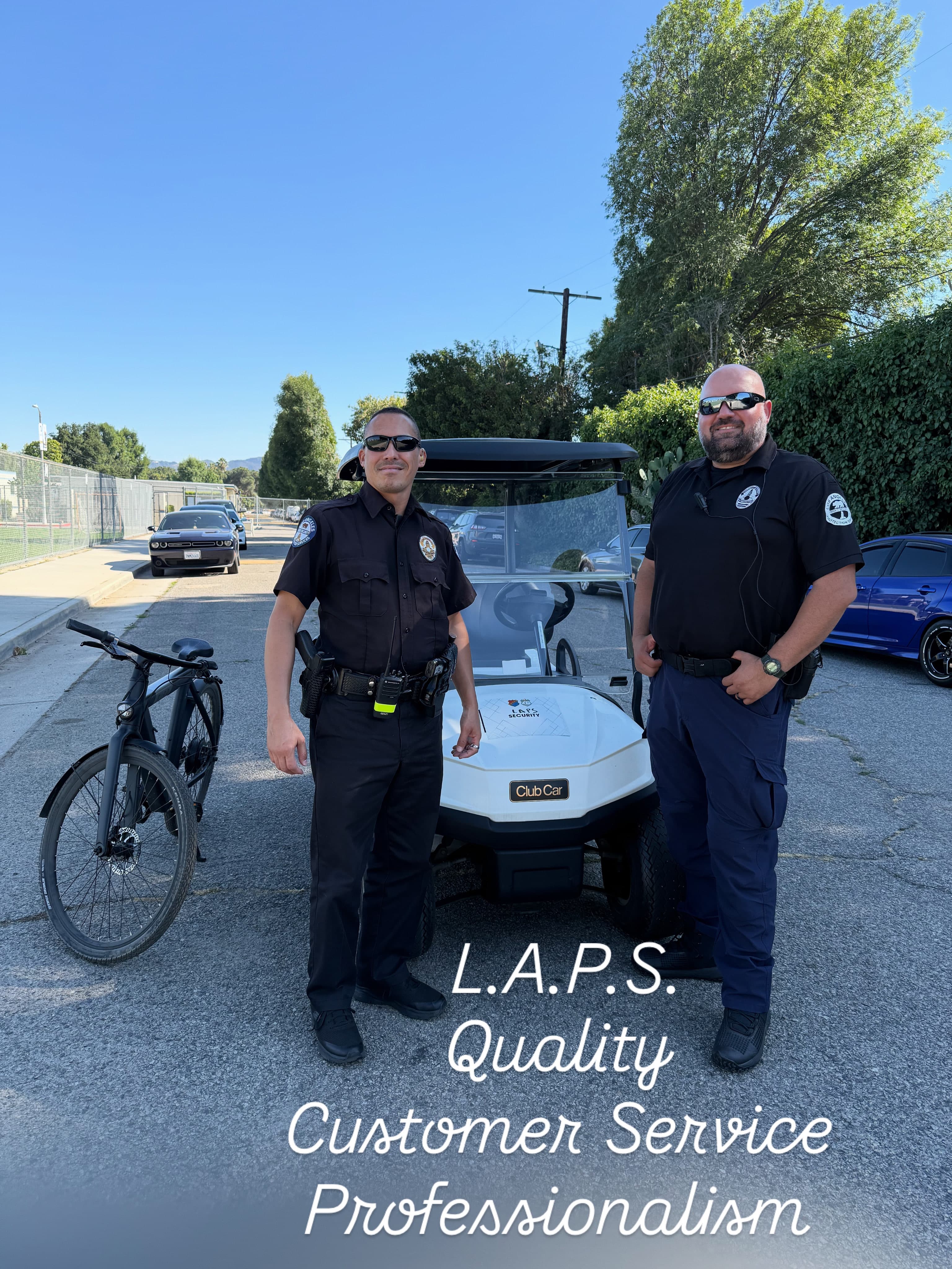 LAPS officers on duty