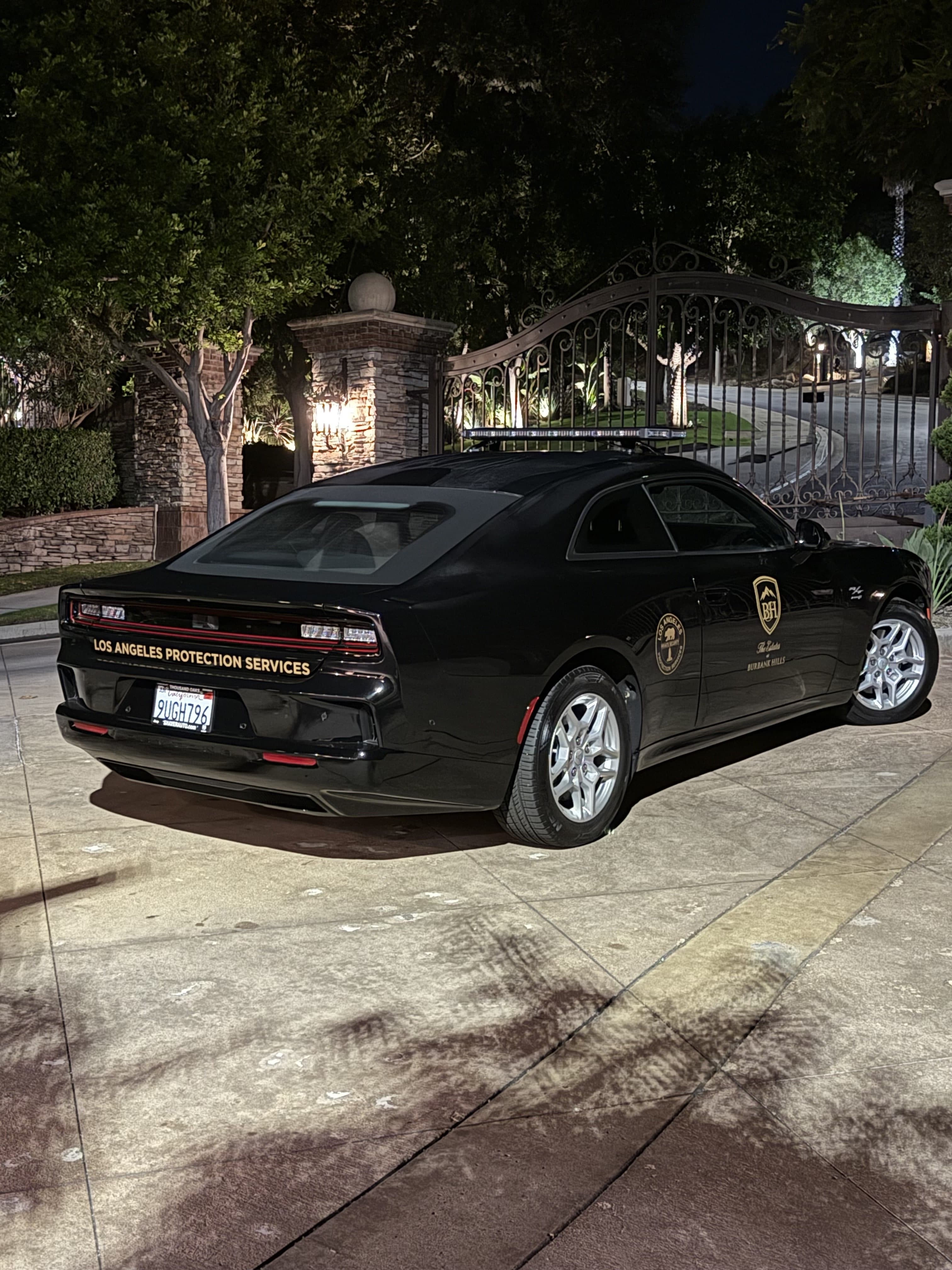Los Angeles Protection Services patrol vehicle